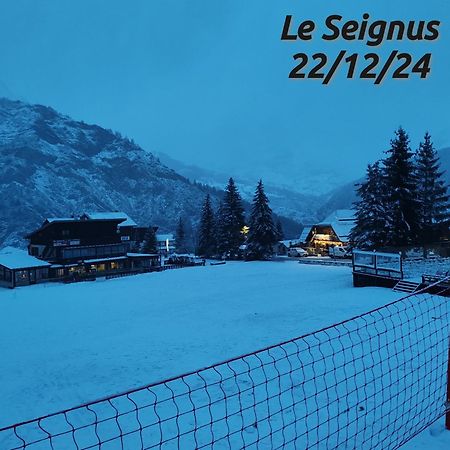 Studio Seignus D Allos Pieds Des Pistes Esterno foto
