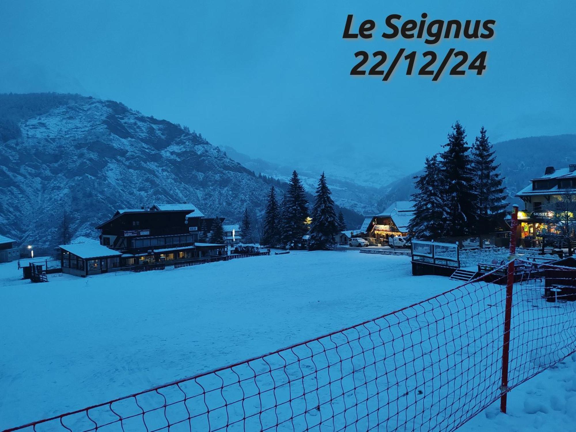 Studio Seignus D Allos Pieds Des Pistes Esterno foto